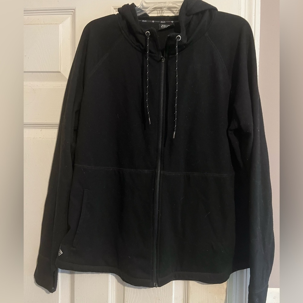 Zelos black  hoodie size XL